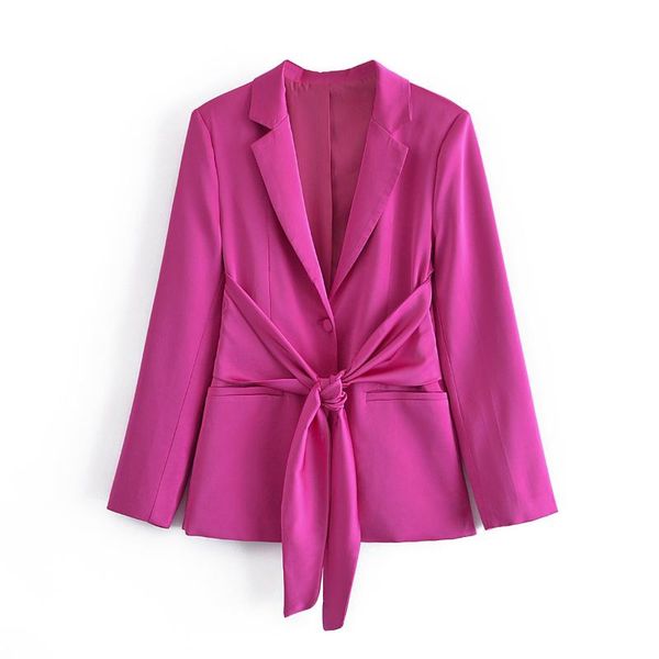 women's suits & blazers blsqr elegant sashes blazer coat women single breasted vintage chic outwear jackets female pockets slim office, White;black
women's suits & blazers blsqr elegant sashes blazer coat women single breasted vintage chic outwear jackets female pockets slim office, White;black