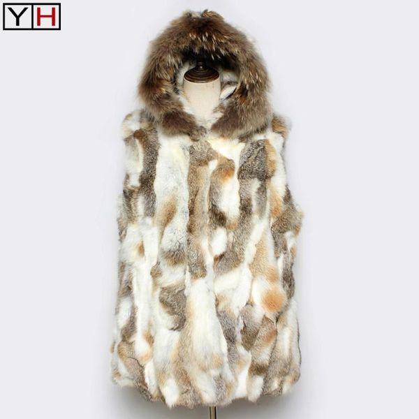 women's fur & faux style women genuine long hooded vests 100% real winter lady warm natural, Black
women's fur & faux style women genuine long hooded vests 100% real winter lady warm natural, Black