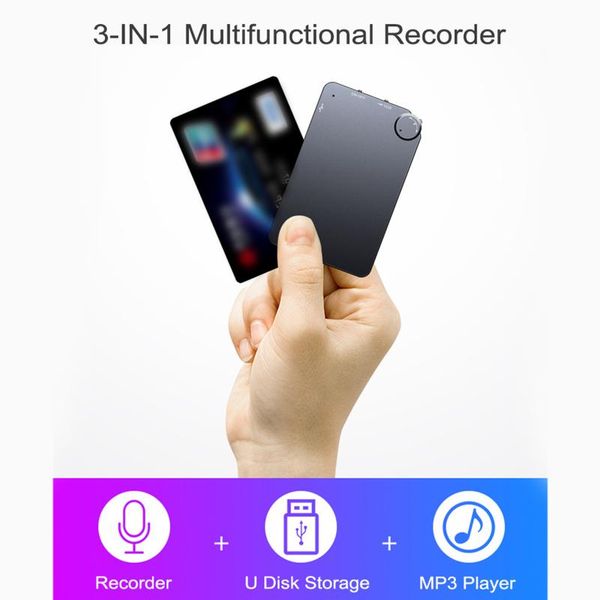 digital voice recorder ultra-thin portable 16gb activated sound audio professional dictaphone black
digital voice recorder ultra-thin portable 16gb activated sound audio professional dictaphone black