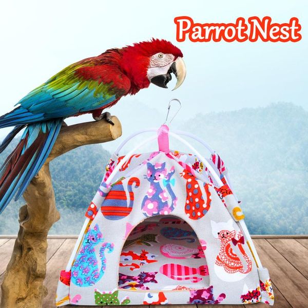 small animal print parrot pet hanging canvas tent floor bird nest garden indoor decoration cages tools
small animal print parrot pet hanging canvas tent floor bird nest garden indoor decoration cages tools