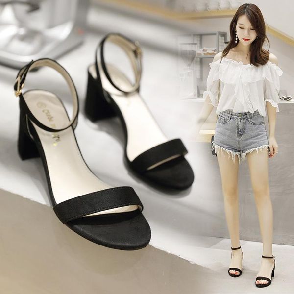 thick high heels suede sandals femme fashion designer summer shoes 2021 women gladiator sandalias dress sandali donna y535, Black
thick high heels suede sandals femme fashion designer summer shoes 2021 women gladiator sandalias dress sandali donna y535, Black