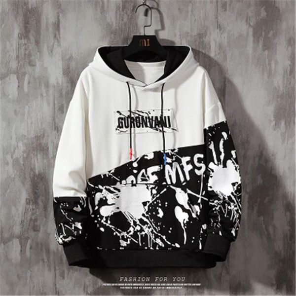 mens colorblock pullover hoodies fashion trend pocket loose hooded sweater designer male long sleeve casual plus size sweatshirts coat, Black
mens colorblock pullover hoodies fashion trend pocket loose hooded sweater designer male long sleeve casual plus size sweatshirts coat, Black