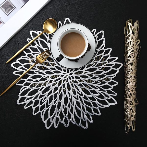 mats & pads 6/4pcs round placemats restaurant hollow pvc decoration meal mat anti- dining table line steak plate pad flowers
mats & pads 6/4pcs round placemats restaurant hollow pvc decoration meal mat anti- dining table line steak plate pad flowers