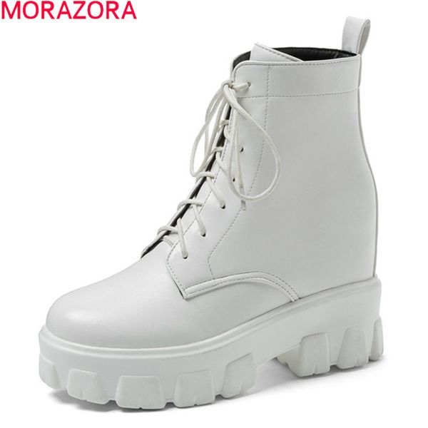 morazora big size 33-43 ankle boots fashion lace up platform ladies shoes autumn winter solid color women boots 210506, Black
morazora big size 33-43 ankle boots fashion lace up platform ladies shoes autumn winter solid color women boots 210506, Black