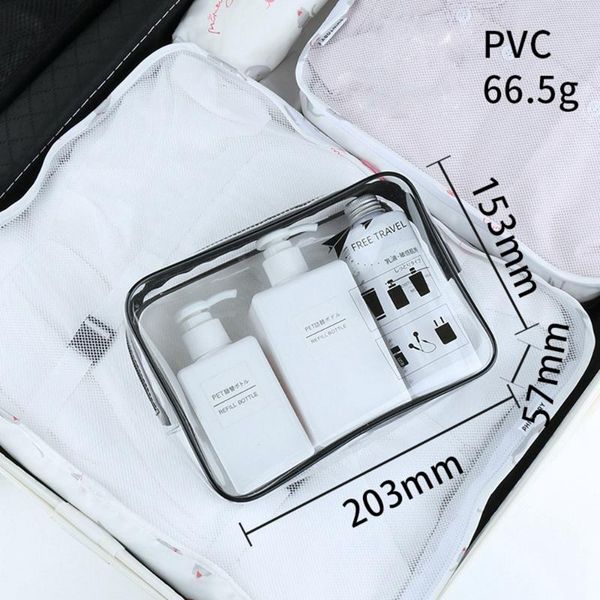 storage boxes & bins transparent pvc makeup bags travel toiletry bag clear waterproof beautician cosmetic pouch wash cases home organizer
storage boxes & bins transparent pvc makeup bags travel toiletry bag clear waterproof beautician cosmetic pouch wash cases home organizer