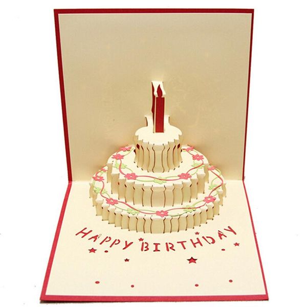 greeting cards (4 pieces/lot) happy birthday card 3d up cake with envelope for party decoration gift souvenir c7003
greeting cards (4 pieces/lot) happy birthday card 3d up cake with envelope for party decoration gift souvenir c7003