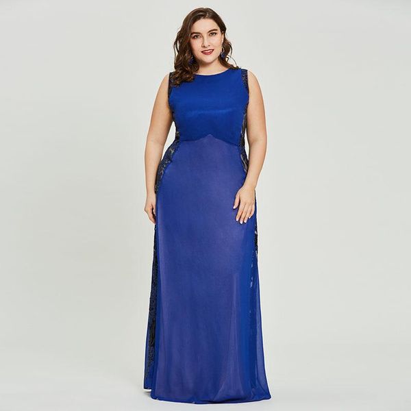 party dresses tanpell scoop neck evening dress dark royal blue sleeveless floor length a line gown women draped sequins long, White;black
party dresses tanpell scoop neck evening dress dark royal blue sleeveless floor length a line gown women draped sequins long, White;black