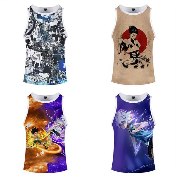 anime hunter x tank vest men women bodybuilding casual harajuku sleeveless shirt plus size summer clothes, White;black
anime hunter x tank vest men women bodybuilding casual harajuku sleeveless shirt plus size summer clothes, White;black
