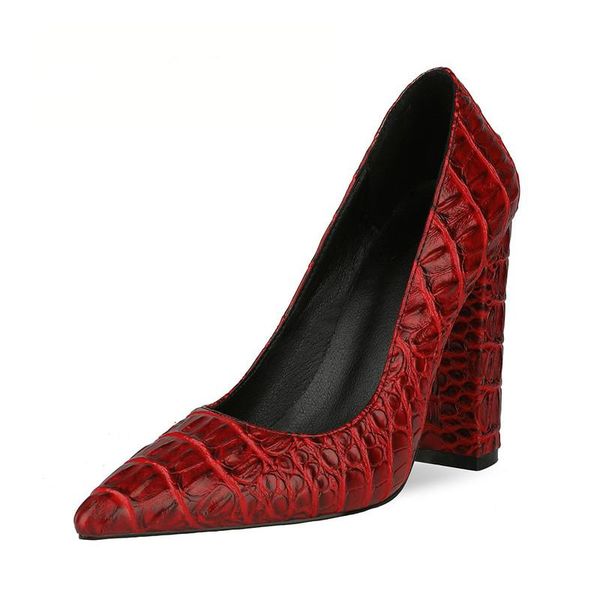 dress shoes fashion casual high-heeled special metal alligator shallow mouth thick women's ladies, Black
dress shoes fashion casual high-heeled special metal alligator shallow mouth thick women's ladies, Black