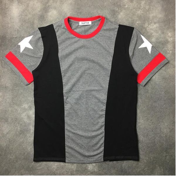 men's t-shirts high novelty 19ss men white star stitch t shirts t-shirt hip hop skateboard street cotton tee #a79, White;black
men's t-shirts high novelty 19ss men white star stitch t shirts t-shirt hip hop skateboard street cotton tee #a79, White;black