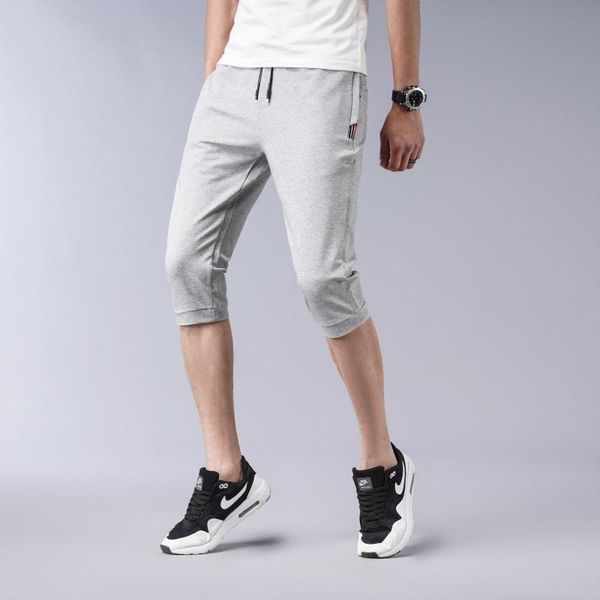 sports shorts men's running fitness loose breathable summer knits large size bundling foot leisure 7 cent pants, White;black
sports shorts men's running fitness loose breathable summer knits large size bundling foot leisure 7 cent pants, White;black