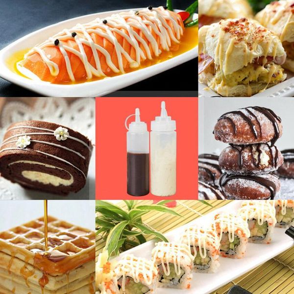 storage bottles & jars 8oz condiment dispenser plastic squeeze bottle ketchup mustard salad dressing 2
storage bottles & jars 8oz condiment dispenser plastic squeeze bottle ketchup mustard salad dressing 2