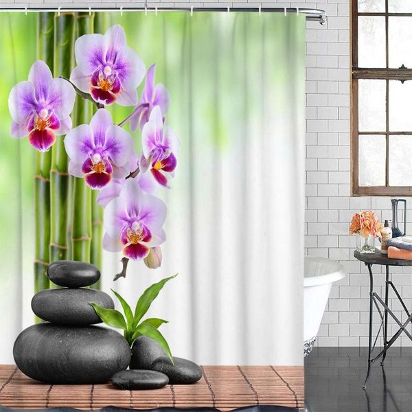 shower curtains bamboo orchid zen curtain waterproof bathroom with hook accessory accessories
shower curtains bamboo orchid zen curtain waterproof bathroom with hook accessory accessories