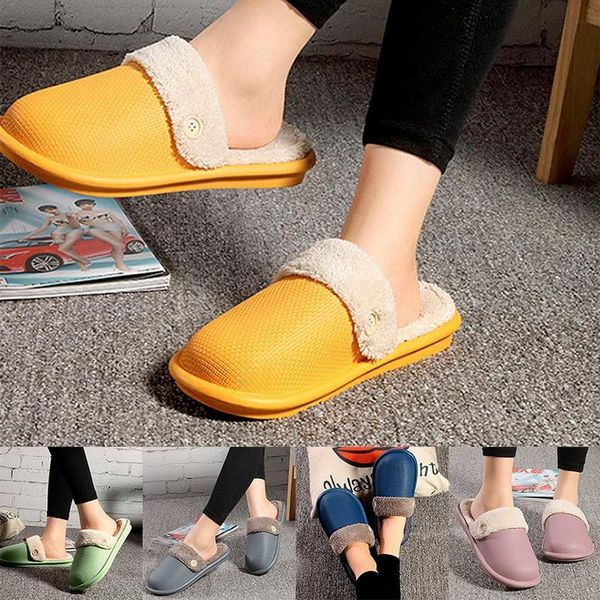 slippers women men winter waterproof cotton warm non-slip home couples wear removable outside wear-resistant, Black
slippers women men winter waterproof cotton warm non-slip home couples wear removable outside wear-resistant, Black