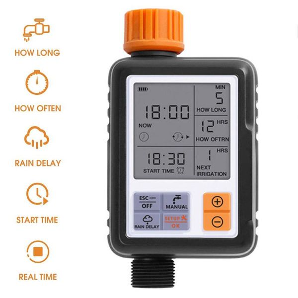 garden sprinkler timer fully automatic electronic water spraying controller for liquid crystal display sc watering equipments
garden sprinkler timer fully automatic electronic water spraying controller for liquid crystal display sc watering equipments