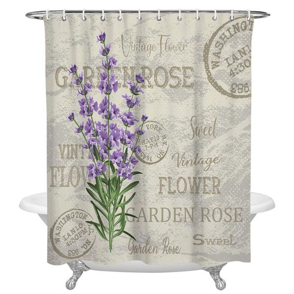 shower curtains purple flowers lavender vintage postcard bathroom curtain polyester fabric waterproof with hooks
shower curtains purple flowers lavender vintage postcard bathroom curtain polyester fabric waterproof with hooks