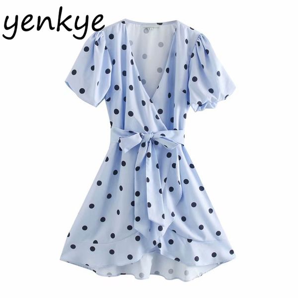 sweet summer dress women vintage polka dot wrap elegant female v neck short sleeve a-line mini ruffle xnwm9509 210514, Black;gray
sweet summer dress women vintage polka dot wrap elegant female v neck short sleeve a-line mini ruffle xnwm9509 210514, Black;gray