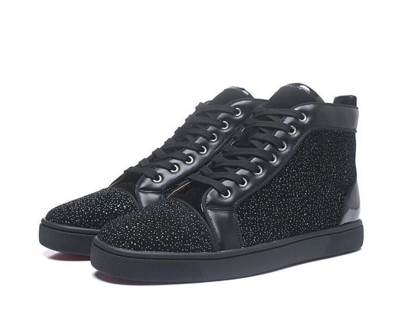 2021 men women casual shoes red bottom studded spikes fashion platform insider sneakers black white silver leather high boots size35-47
2021 men women casual shoes red bottom studded spikes fashion platform insider sneakers black white silver leather high boots size35-47