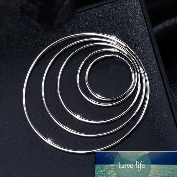 pure silver 925 hoop earring for women 4/5/6cm big circle earing wedding bridal jewelry brincos femme new fashion accesorie, Golden;silver
pure silver 925 hoop earring for women 4/5/6cm big circle earing wedding bridal jewelry brincos femme new fashion accesorie, Golden;silver