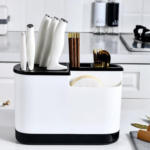 hooks & rails kitchen utensil holder plastic knife block drainboard tableware cutting board storage rack shelf organizer
hooks & rails kitchen utensil holder plastic knife block drainboard tableware cutting board storage rack shelf organizer