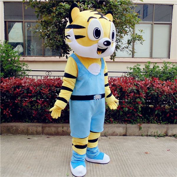 mascot costumes sports tiger mascot costume with yellow black stripes skin big eyes for halloween purim party clothing animal mascotte costu, Black;red
mascot costumes sports tiger mascot costume with yellow black stripes skin big eyes for halloween purim party clothing animal mascotte costu, Black;red