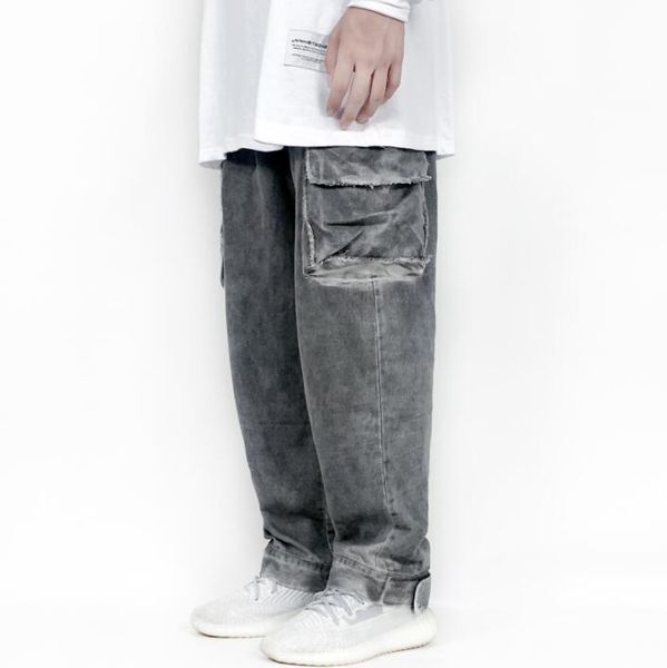 grey personality trousers mens pants loose straight tube for old washing harem pant fashion pantalon homme street novelty men's, Black
grey personality trousers mens pants loose straight tube for old washing harem pant fashion pantalon homme street novelty men's, Black