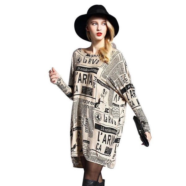 pullover clothing o neck casual women sweater knitted batwing sleeve printing big yards, White;black
pullover clothing o neck casual women sweater knitted batwing sleeve printing big yards, White;black