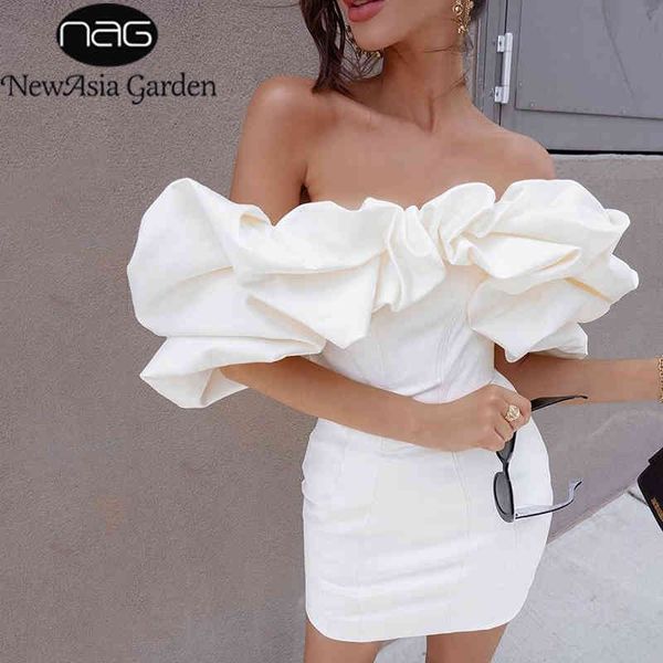 newasia garden ruffe off shoulder dress women classic white elegant party dresses club wear slim fit bodycon dress mini 210413, Black;gray
newasia garden ruffe off shoulder dress women classic white elegant party dresses club wear slim fit bodycon dress mini 210413, Black;gray