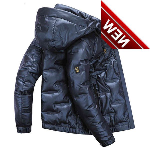 90% white down jacket men thick winter 2021 hat detached warm parka waterproof windproof, Black
90% white down jacket men thick winter 2021 hat detached warm parka waterproof windproof, Black