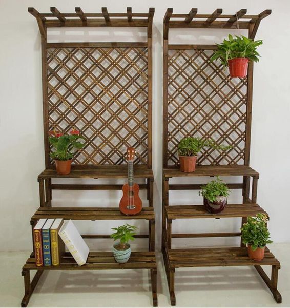 balcony flower stand antiseptic wood multi-layer stepped stand, pot with cymbidium mesh hangers & racks
balcony flower stand antiseptic wood multi-layer stepped stand, pot with cymbidium mesh hangers & racks