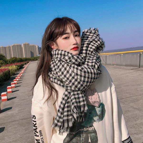 scarves arrival comfortable soft plaid cute tassel scarf warm temperamental fresh simple lovely elegant, Blue;gray
scarves arrival comfortable soft plaid cute tassel scarf warm temperamental fresh simple lovely elegant, Blue;gray