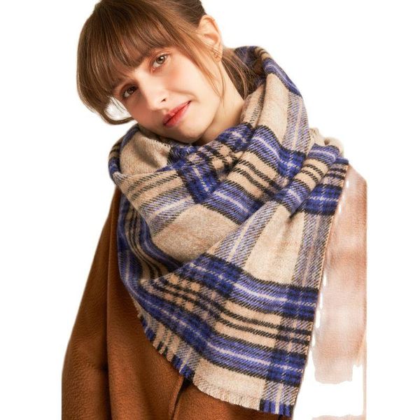 scarves pure four seasons men's and women's wool stripes check ladies scarf street style pattern shawl, Blue;gray
scarves pure four seasons men's and women's wool stripes check ladies scarf street style pattern shawl, Blue;gray