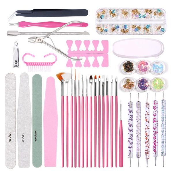 nail art brush set uv gel painting pen shell rhinestone dotting manicure salon tools kit decor design kits
nail art brush set uv gel painting pen shell rhinestone dotting manicure salon tools kit decor design kits