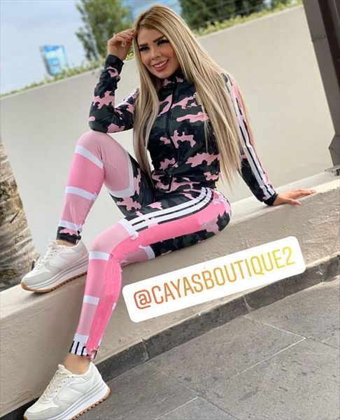 pink camouflage high end womens pants retro sport young cargo full sleeved wide leg waist woman 2 set, White
pink camouflage high end womens pants retro sport young cargo full sleeved wide leg waist woman 2 set, White
