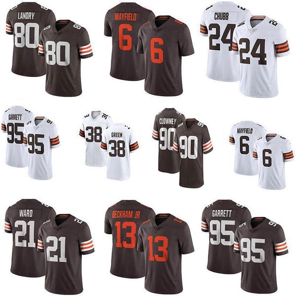 24 nick chubb football jerseys 90 jadeveon clowney 6 baker mayfield 95 myles garrett 80 jarvis landry denzel ward odell beckham jr david njo, Black;red
24 nick chubb football jerseys 90 jadeveon clowney 6 baker mayfield 95 myles garrett 80 jarvis landry denzel ward odell beckham jr david njo, Black;red