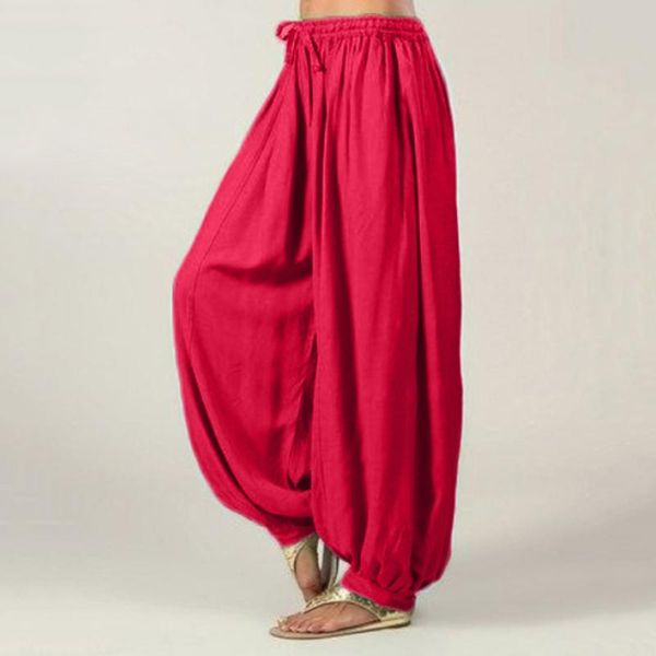 women's pants & capris 40# solid color wide leg pants for women plus size casual loose drawstring vintage plus trousers pantalones de, Black;white
women's pants & capris 40# solid color wide leg pants for women plus size casual loose drawstring vintage plus trousers pantalones de, Black;white