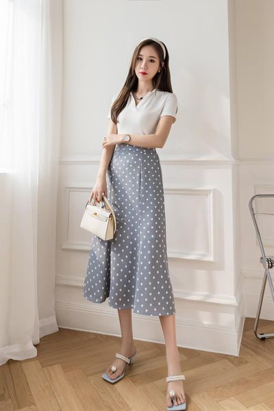 skirts summer wave point korean-style a-line skirt high-waist womens elegant evening dress 2021the, Black
skirts summer wave point korean-style a-line skirt high-waist womens elegant evening dress 2021the, Black