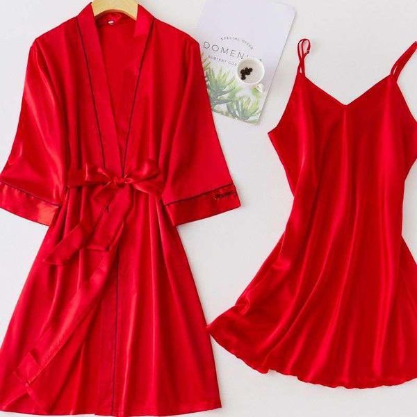 women's sleepwear women -xxl rayon robe sets lace 2pcs kimono bathrobe gown v-neck nightgown summer lounge nightdress sleepshirt home, Black;red
women's sleepwear women -xxl rayon robe sets lace 2pcs kimono bathrobe gown v-neck nightgown summer lounge nightdress sleepshirt home, Black;red