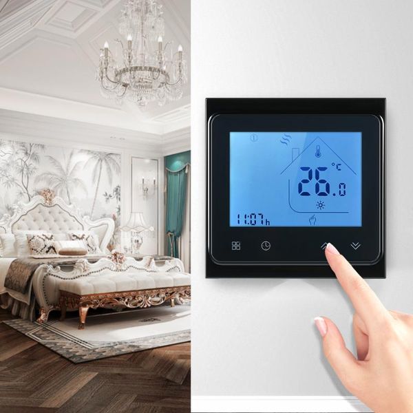 smart home control bht-002gc dry contact gas boiler heating thermostat touchscreen weekly programmable energy saving lcd temperature
smart home control bht-002gc dry contact gas boiler heating thermostat touchscreen weekly programmable energy saving lcd temperature