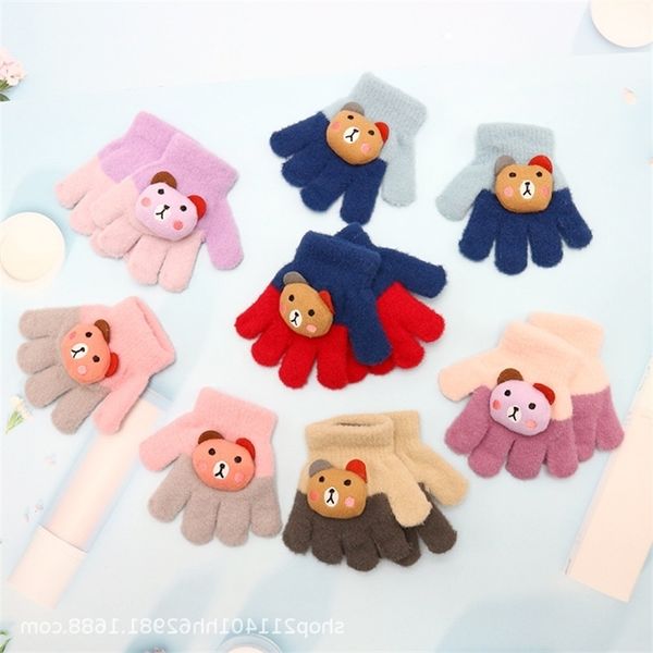 children's gloves winter boys and girls cute cartoon five finger children write warm in spring autumn, Black
children's gloves winter boys and girls cute cartoon five finger children write warm in spring autumn, Black