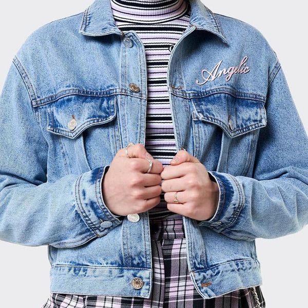 women's jackets 2021 spring fashion denim angel jacket korean style long-sleeved casual chic women short, Black;brown
women's jackets 2021 spring fashion denim angel jacket korean style long-sleeved casual chic women short, Black;brown