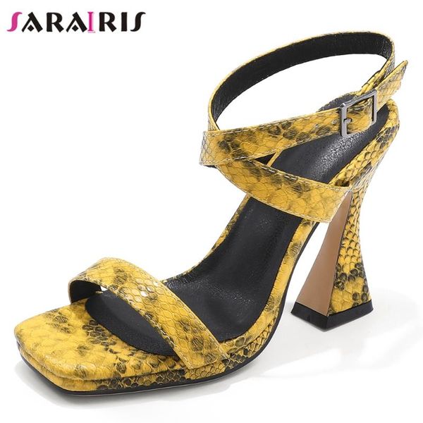 dress shoes sarairis open toe ankle strap high heels sandals women party ladies fashion snake print, Black
dress shoes sarairis open toe ankle strap high heels sandals women party ladies fashion snake print, Black