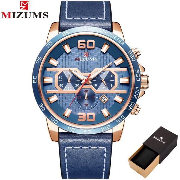 wristwatches mizums watch mens watches men casual leather waterproof chronograph sport quartz clock relogio masculino, Slivery;brown
wristwatches mizums watch mens watches men casual leather waterproof chronograph sport quartz clock relogio masculino, Slivery;brown