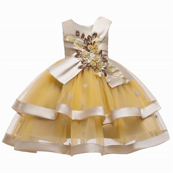 embroidered girl party dress sequins star fluffy tulle flower for wedding baby clothes 2-10y e5705 210610, Red;yellow
embroidered girl party dress sequins star fluffy tulle flower for wedding baby clothes 2-10y e5705 210610, Red;yellow