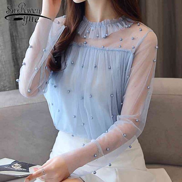 lace long sleeve blouse autumn women blouses shirts casual femme chiffon elegant sweet female blusas 0863 30 210427, White
lace long sleeve blouse autumn women blouses shirts casual femme chiffon elegant sweet female blusas 0863 30 210427, White