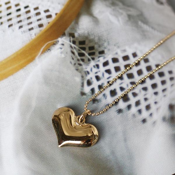 pendant necklaces red style big love solid peach heart round bead necklace long sweater chain titanium steel, Silver
pendant necklaces red style big love solid peach heart round bead necklace long sweater chain titanium steel, Silver