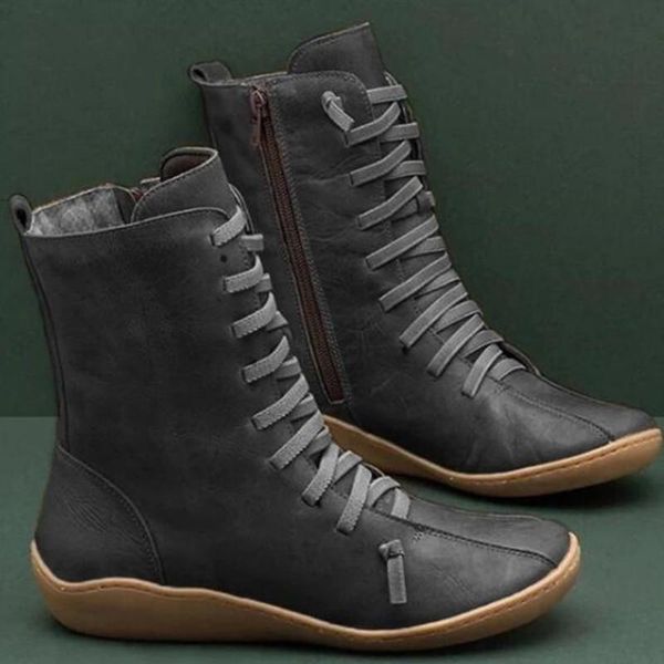 boots 2021 women ankle vintage zipper lace up ladies leather high shoes woman retro working female, Black
boots 2021 women ankle vintage zipper lace up ladies leather high shoes woman retro working female, Black