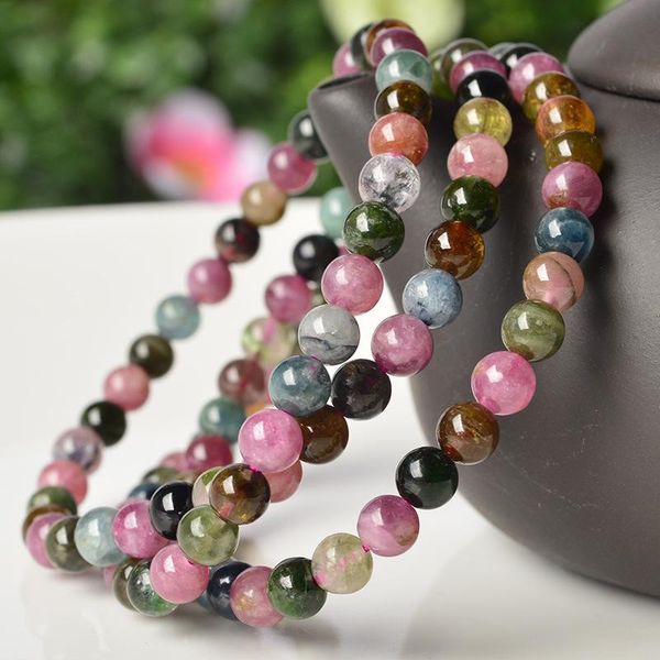 beaded, strands exquisite natural five color bracelet, women's style, three rings of yu bracelet/, Black
beaded, strands exquisite natural five color bracelet, women's style, three rings of yu bracelet/, Black