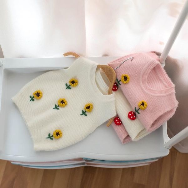 infant baby girl knitted cardigan sweaters pullovers a-line flower vest autumn winter outwears spring girls clothing 1-5t pullover, Blue
infant baby girl knitted cardigan sweaters pullovers a-line flower vest autumn winter outwears spring girls clothing 1-5t pullover, Blue