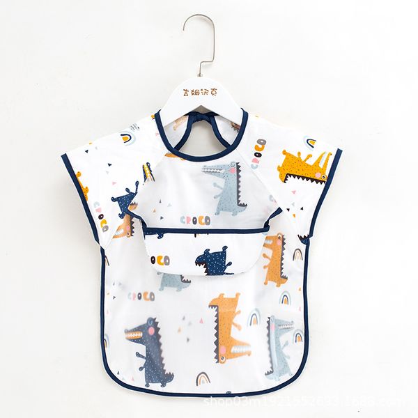 apron baby coverall children's summer thin eating waterproof pure cotton bib anti dirt dressing protective rice pocket
apron baby coverall children's summer thin eating waterproof pure cotton bib anti dirt dressing protective rice pocket